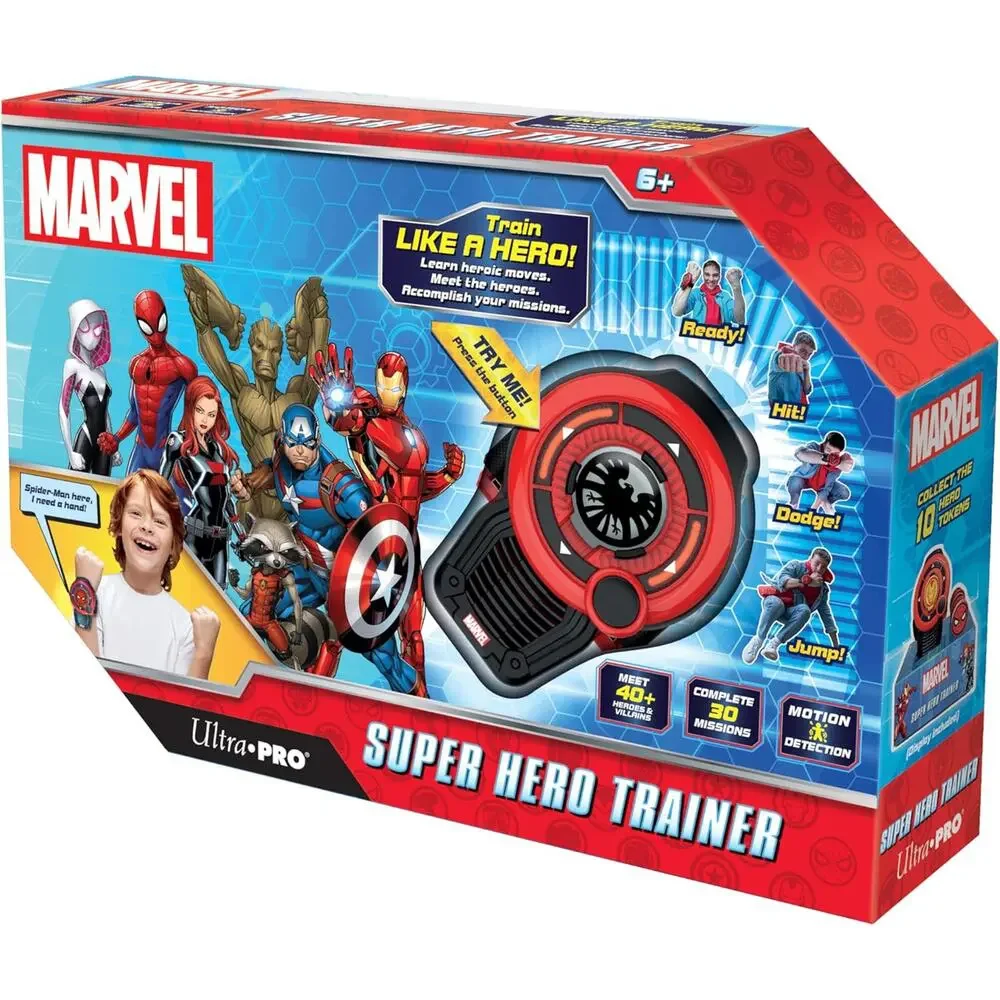 Marvel Super Hero Trainer - Interactive Fitness Toy Motion Activated  Game NWT